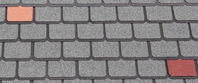 Chống nước & chống cháy Sợi thủy tinh màu Asphalt Shingles Luxury Asphalt Shingles 0