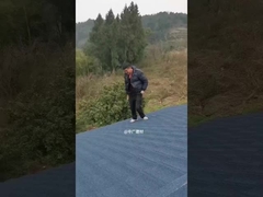 gạch kim loại phủ sợi đá